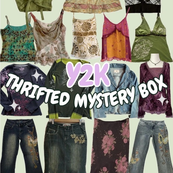 MYSTERY Tops - ✨ Y2K / Vintage Mystery Box ✨ 💗 Curated Thrifted Pieces 💗